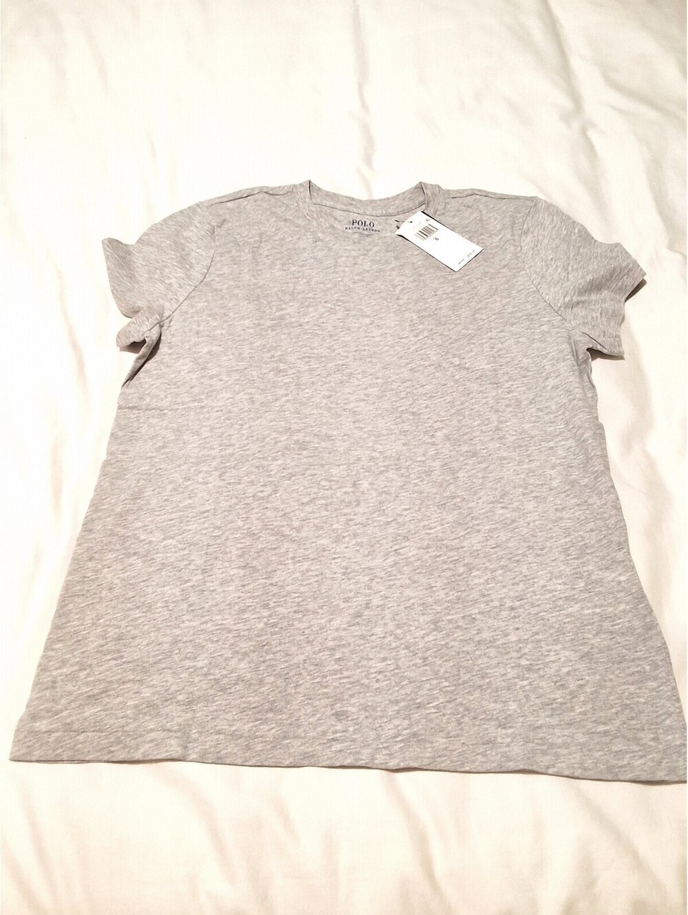 Polo Ralph Lauren Heather Gray Crew Neck T-Shirt Size S New with Tags